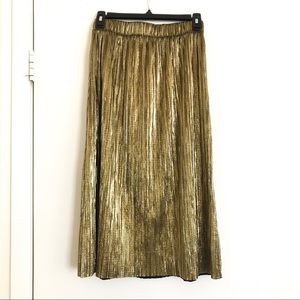 Zara Midi Pleated Skirt